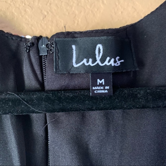 Lulus Bring the Bling Gold Sequin V-Neck Mini Dress - Medium - New With Tags - Picture 11 of 11